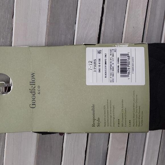 Men's Crew Socks 3 pack | Goodfellow & Co | 7-12 Shoe size - Picture 6 of 9